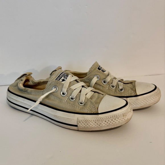 Converse All Star Shoreline Sneaker Women's 6 Gray Slip On Low Top Chuck‎ Taylor - Picture 1 of 11